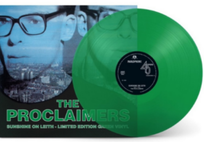 Proclaimers CD cover and green CD