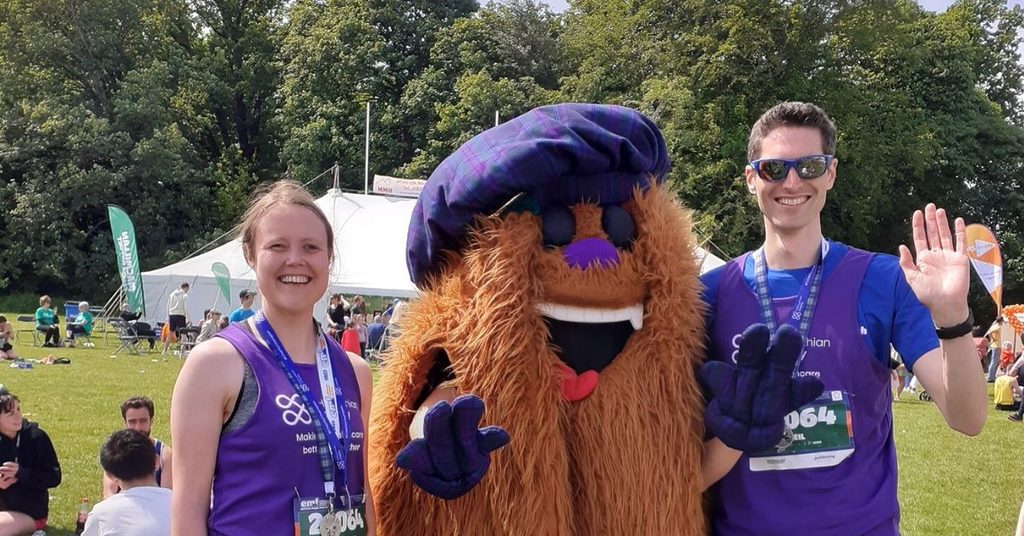 Hairy Haggis and NHS Lothian Charity Champions at EMF