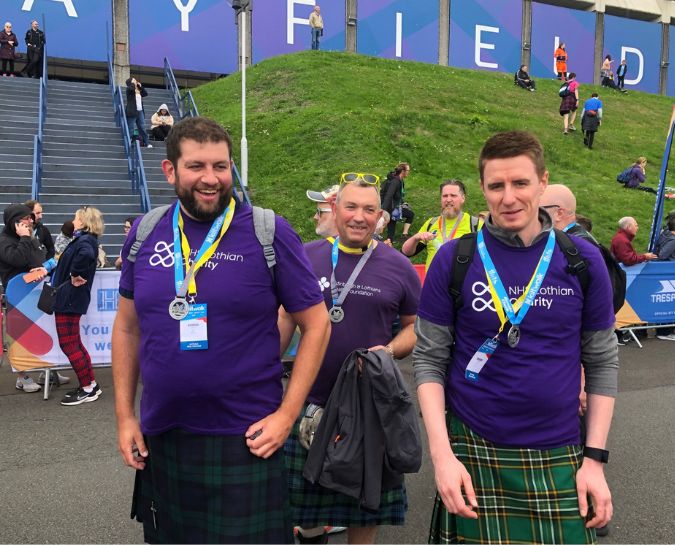 RMF Team at Kiltwalk