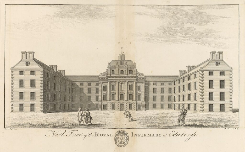 North front of the Royal Infirmary of Edinburgh
