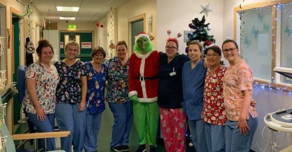 NHS staff bringing festive joy to patients at Christmas