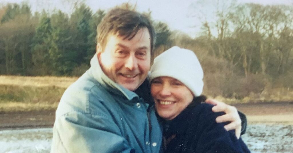 Richard and Jean smiling at the camera