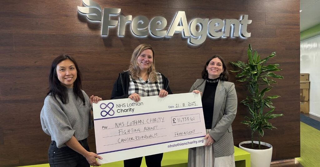 FreeAgent Cheque Presentation