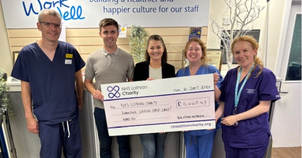 fiona ross matheson cheque presentation featured 1