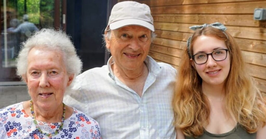 Fundraiser, Bethany Hitchen with her Nanni Diana
