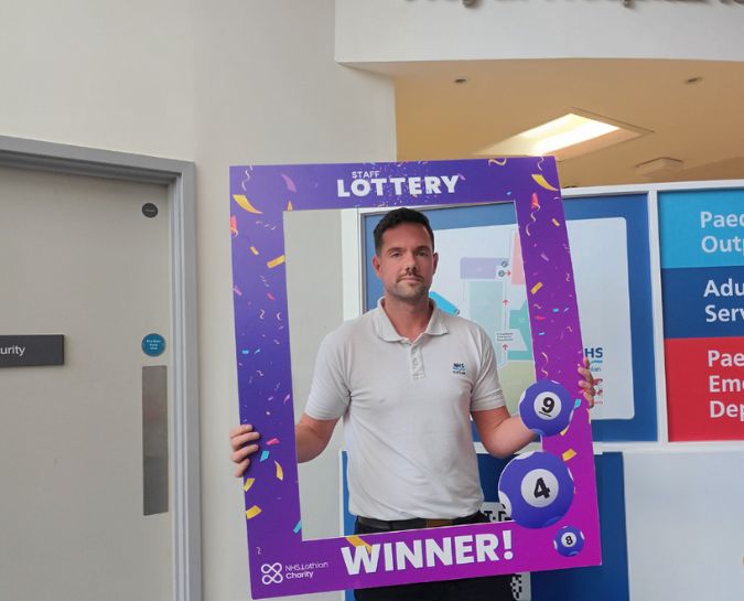 Paul Staff Lottery Winner