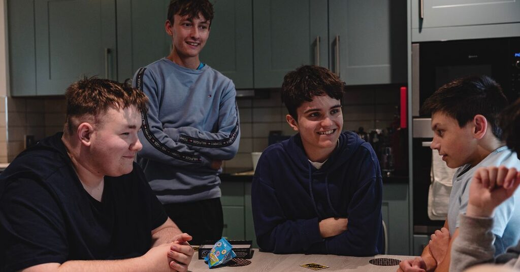 Card games - Peer support weekend with Teenage Cancer Trust at Crieff Hydro