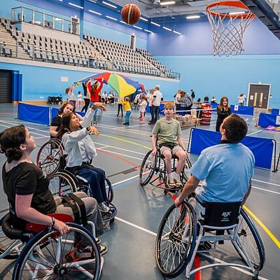 wheelchair basketball