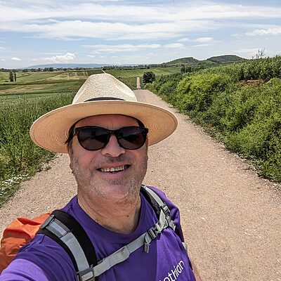 alan mcewan walk 100 miles camino web 3