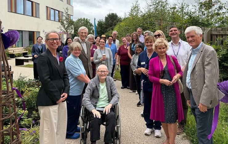 Opening of the new ward gardens at East Lothian Community Hospital