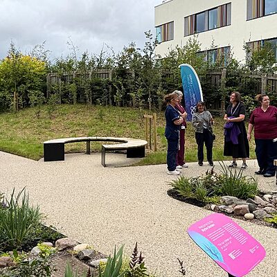 Opening of the new ward gardens at East Lothian Community Hospital