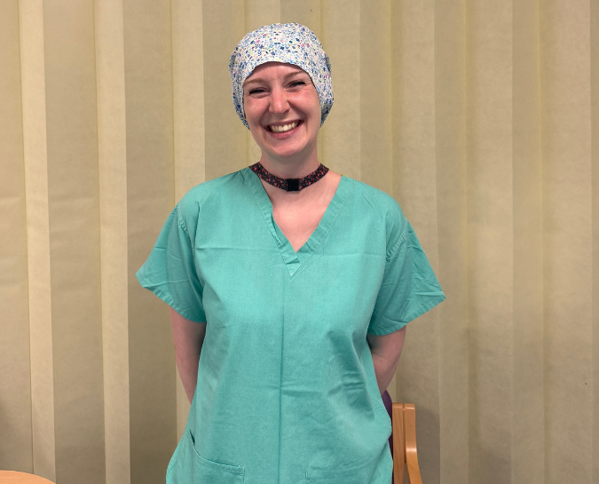 Jess nurse smiling